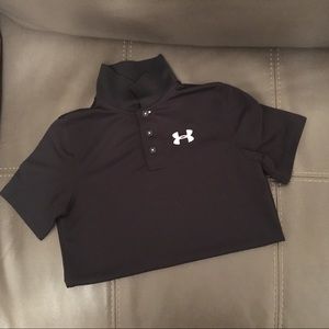 UA youth medium golf shirt